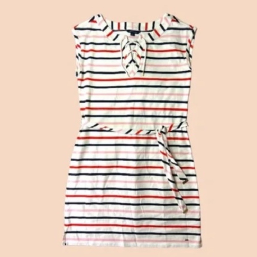 Tommy Hilfiger Shift Dress Adjustable Belt - Picture 6 of 6